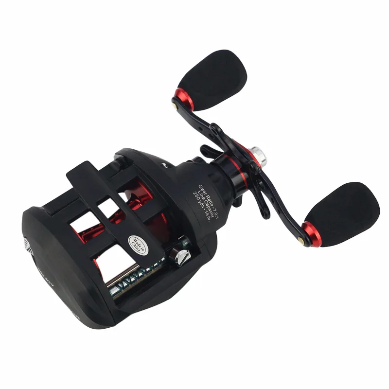 AOF300 wide body Water drop wheel Gun handle fishing reel 12 + 1BB Fishing 7.0: 1 high speed ratio Centrifugal brake system | Спорт и