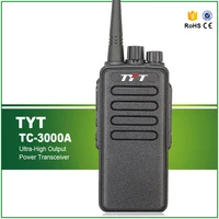 free shipping 3600mah battery vhf 136 174mhz tyt tc 3000a 10w max two way radio