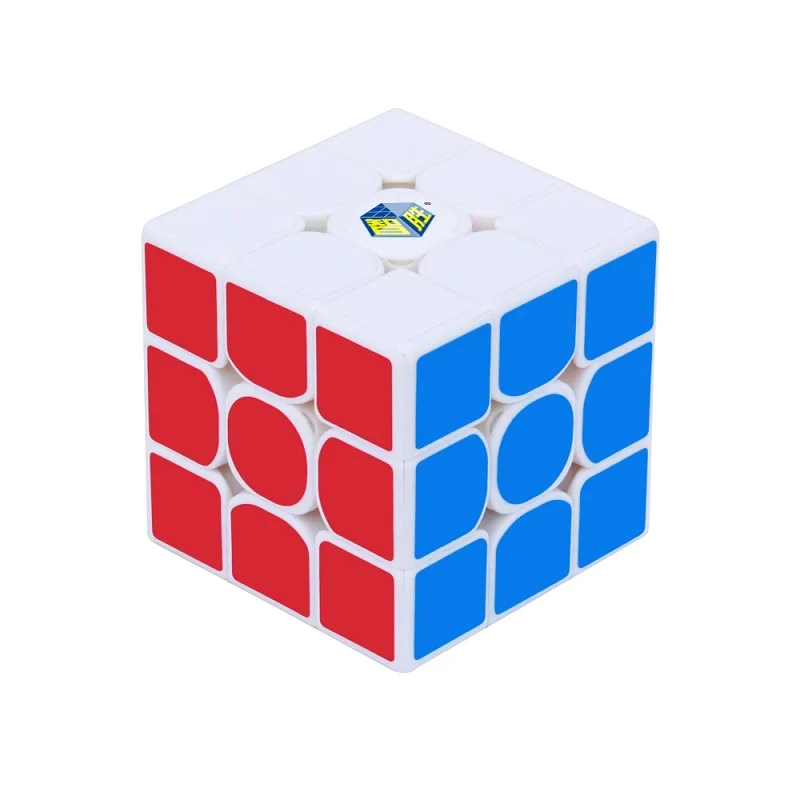 Outsmart Little Magic 3x3x3 высокоскоростной магический куб Твист Головоломка 3x3 Yuxin 55 5 мм