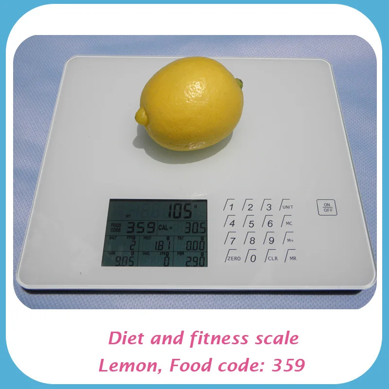 2015 диета и фитнес масштаб для калорий Соль Белок Жира Углеводы Холестерин