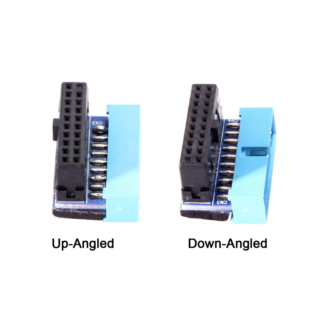 CY USB 3 0 20pin мужского и женского пола удлинитель адаптер с крышкой вверх/вниз под
