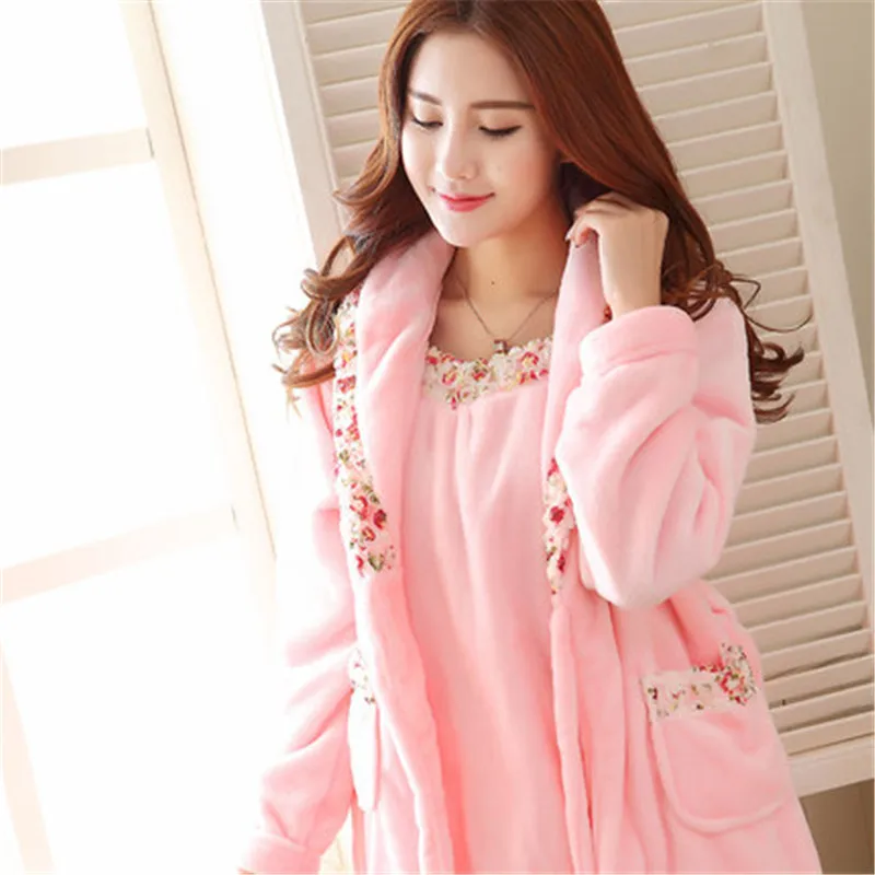 3 шт. нижнее белье + топы брюки фланелевые женские зимние пижамы для женщин