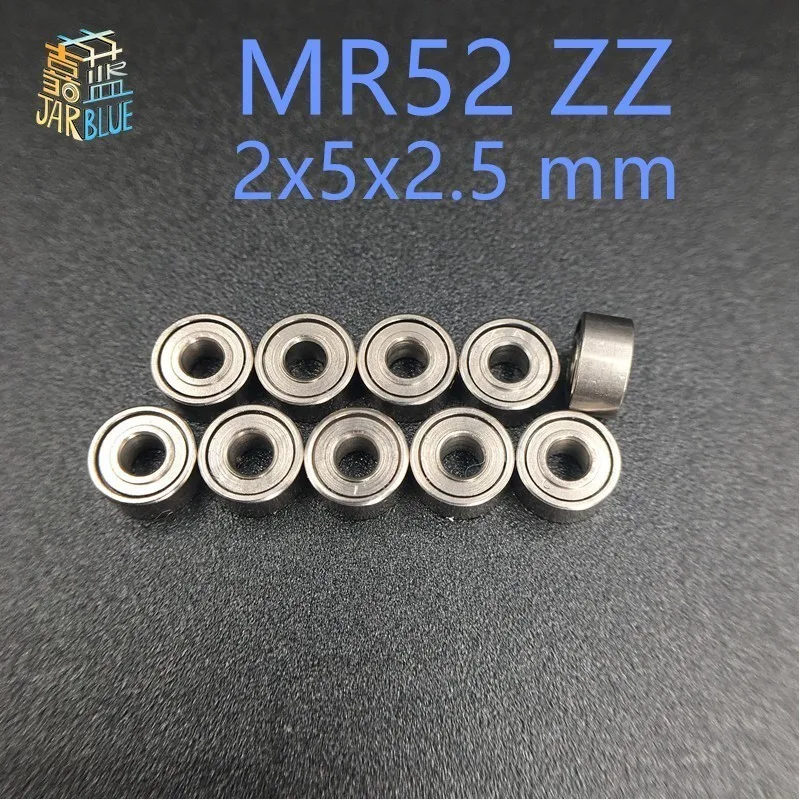 Высококачественные низкоскоростные подшипники MR52 ZZ MR52ZZ MR52Z L 520ZZW52 2 x5x2 10 шт.