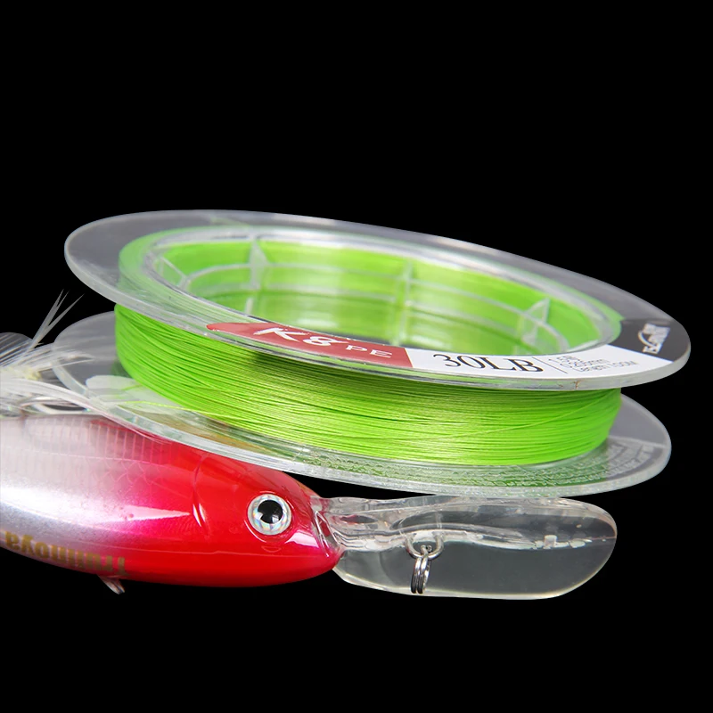 NEW TSURINOYA K8 100m Arrival 100M 8 Strands Braided Wire PE Line Super Strong Smooth line Japan raw wire fishing | Спорт и