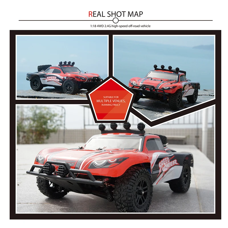 1:18 2,4 GHz RC автомобиль 4WD высокая скорость бездорожье Быстрый гоночный Дрифтинг багги автомобиль дистанционного управления автомобиль электрический автомобиль с фарой