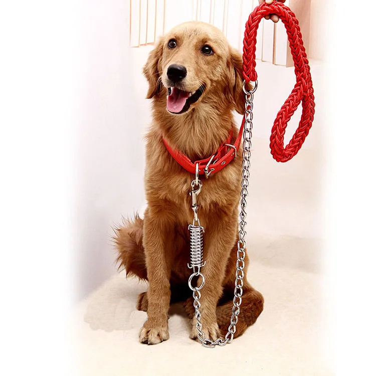 Petshy длинный поводок для собак металлическая веревка для домашних животных бегущий трекинг ходячие поводки собаки Скалолазание Веревка для средних для крупных больших собак