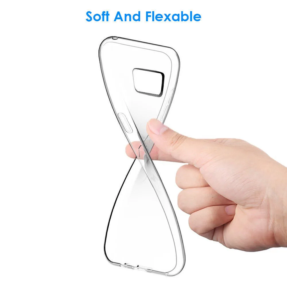 Slim Fit Soft Silicone Transparent Clear Case Anti Scratch Impact Protective Cover For Samsung Galaxy Note 8 N950F N950FD N950U |