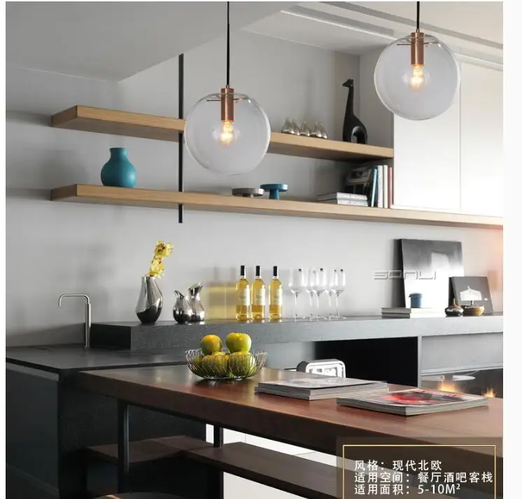 Бесплатная доставка винтажный подвесной светильник E27 в скандинавском