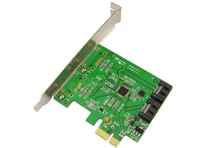 Внутренняя 2 порта s SATA 6 Гбит/с PCI Express контроллер карты PCI-e 1x к 3 0 набор микросхем
