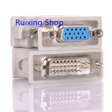 Конвертер DVI 24 + 5 штекер HDMI гнездо адаптер ATI VGA преобразователь AQJG|dvi 24|dvi adapterdvi adapter