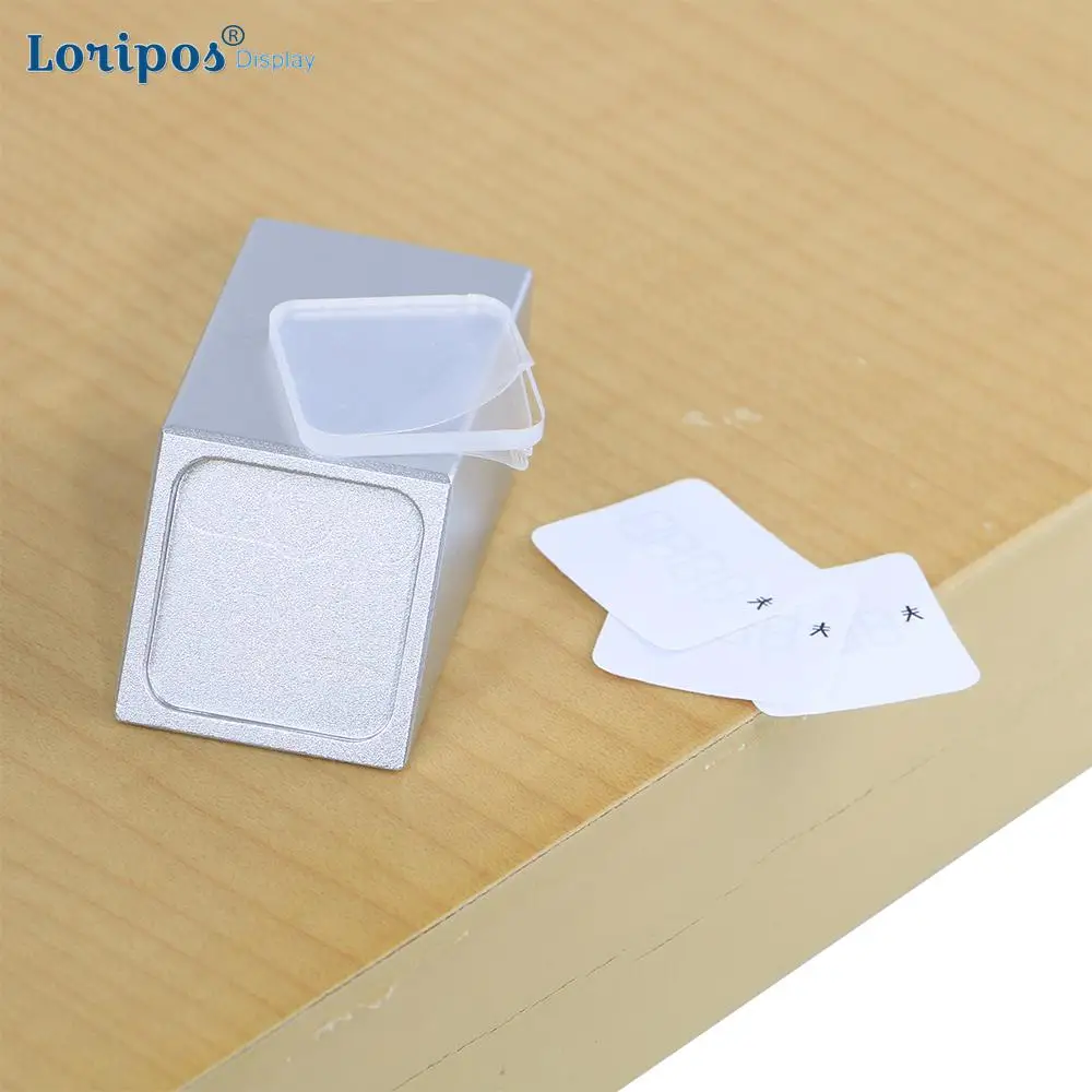 Часы ювелирные изделия и электронная цельная алюминиевая мини подставка для