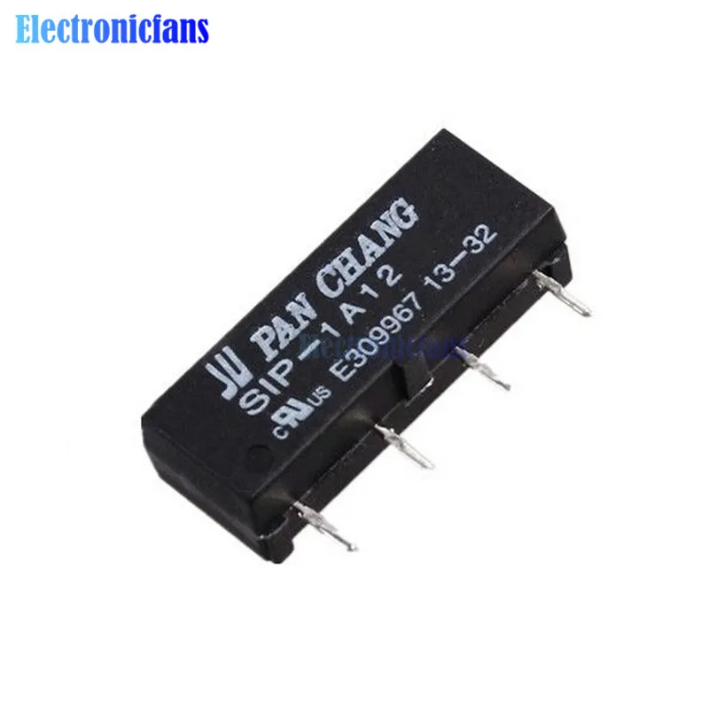 12 В реле SIP-1A12 Reed Реле 4PIN для Пан Чан Топ | Электронные компоненты и принадлежности
