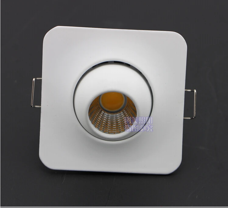 10 шт. светодиодный встраиваемый светильник с регулируемой яркостью cob 6 Вт