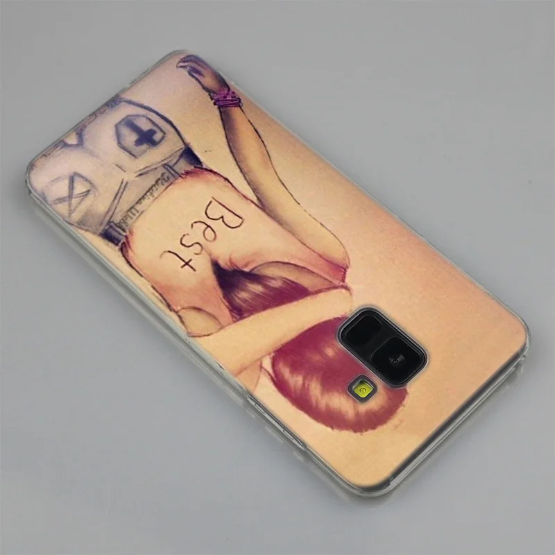 Силиконовый чехол с надписью love you forever best friends для Samsung Galaxy A50 A30 A10 A40 A6 A8 Plus A20 E A5 A7 2018