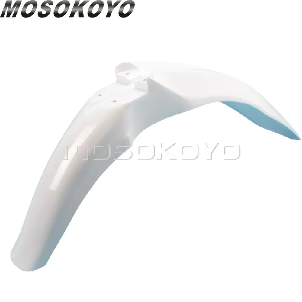 White Красное переднее крыло для мотокросса для Honda CRF250R CRF450R CRF 250R 450R 2009-2013 переднее крыло - Цвет: White