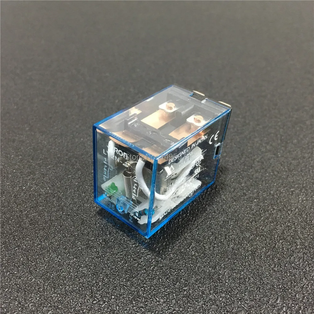 10 комплектов LY2NJ 12VDC 24VDC 110VAC 220VAC катушки Мощность реле Мини-РЕЛЕ 8 шпильки DPDT 10A LY2N-J HH62P JQX-13F с PTF08A цоколя