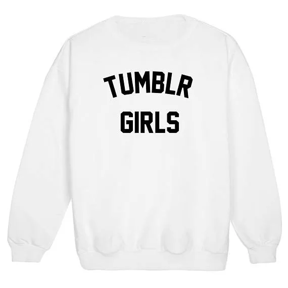 

Tumblr для девочек модная женская спортивная одежда moletom сделать tumblr джемпер эстетику повседневные топы Малия пуловеры tumblr розового и серого ц...