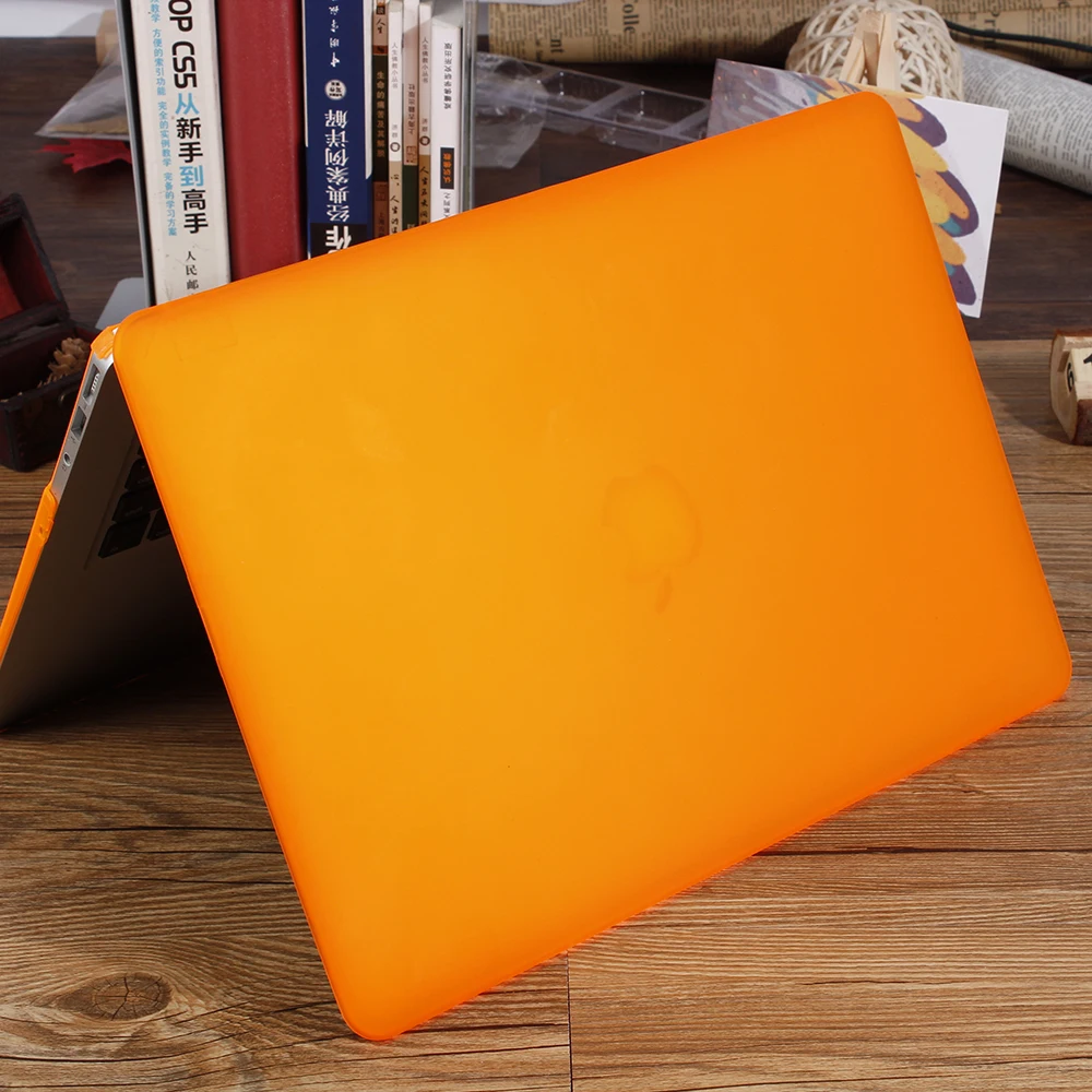Новый матовый/Кристальный Жесткий Чехол для Apple macbook Air Pro Retina 11 12 13 15 сумка