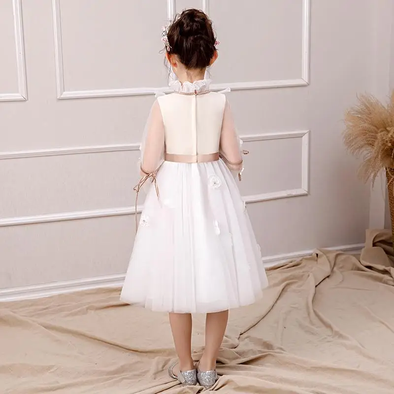 Платья с цветочным принтом для мамы и дочки свадебная одежда платье бальное