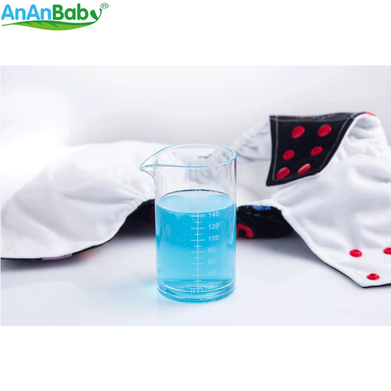 2017 Новый дизайн Ananbaby! Экологичные тканевые подгузники многоразовые для