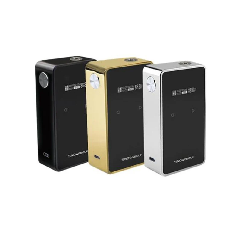 Sigelei Снег Волк 200 Вт плюс vape mod питания/SS/TI/NI200/TCR/СКР Snowwolf плюс|Аксессуары| |