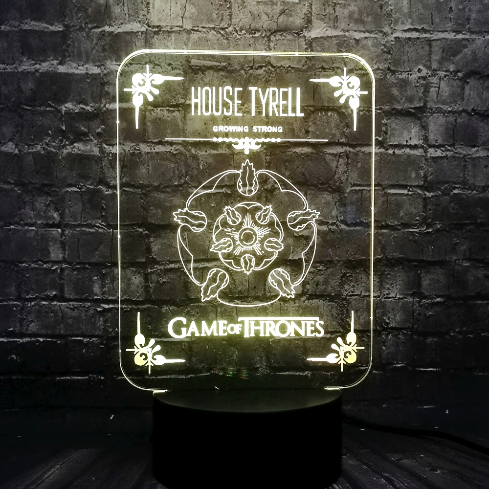 Детский сон производство серия фильмов Игра престолов дом TYRELL логотип