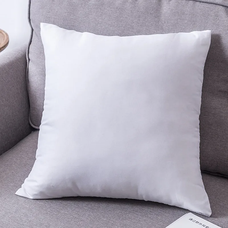Pillow Case Anluve белая тканевая набивная подушка, подушка с сердечником, декоративные подушки, PP хлопок, набивка для дивана, автомобиля, мягкая подушка, ядро - Color: Pillow Case