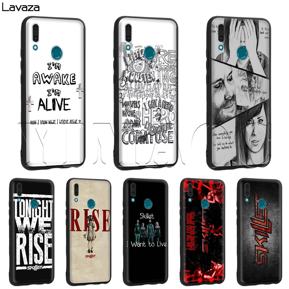 Lavaza Skillet rock чехол для Huawei мат 30 20 Honor 6a 7a 7c 7x 8C 8x9 10 Nova 3i 3 Lite рro Y6 2018 |