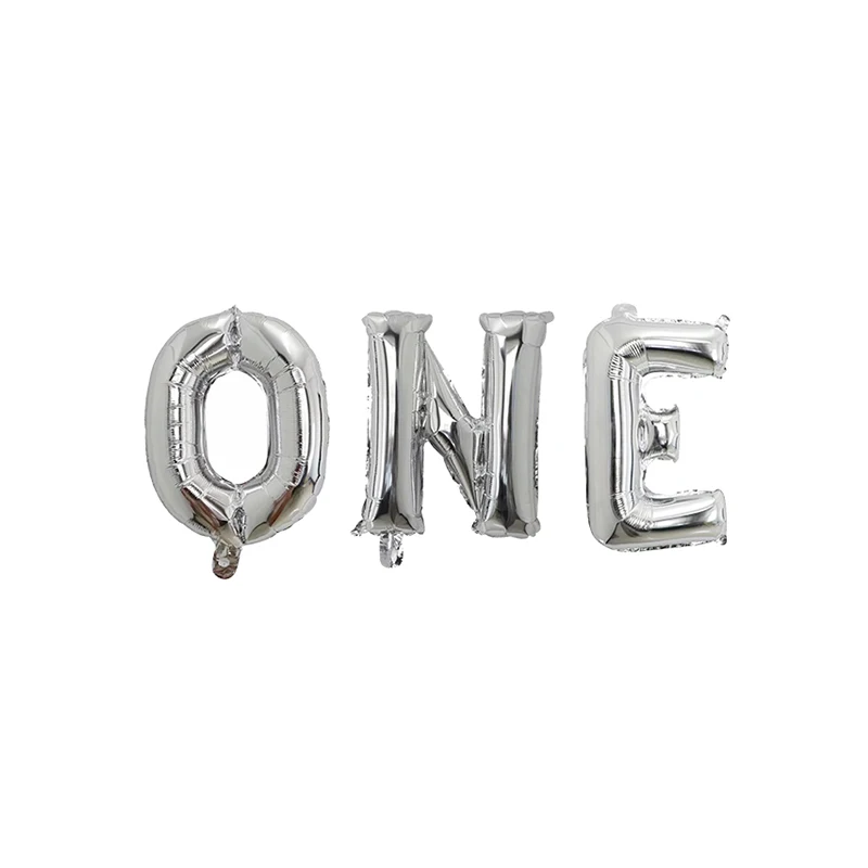 Светло-зеленый 1 Набор, 16 дюймов, розовое золото, Wild One/One, фольгированный шар, детский душ, 1 день рождения, украшение, шары для детей 1 год, Globos - Цвет: Светло-зеленый