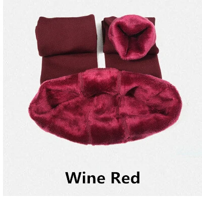 Wine Red NORMOV, зимние женские кашемировые колготки, высокое качество, эластичные трикотажные бархатные колготки, женские тонкие теплые плотные колготки, колготки - Цвет: Wine Red