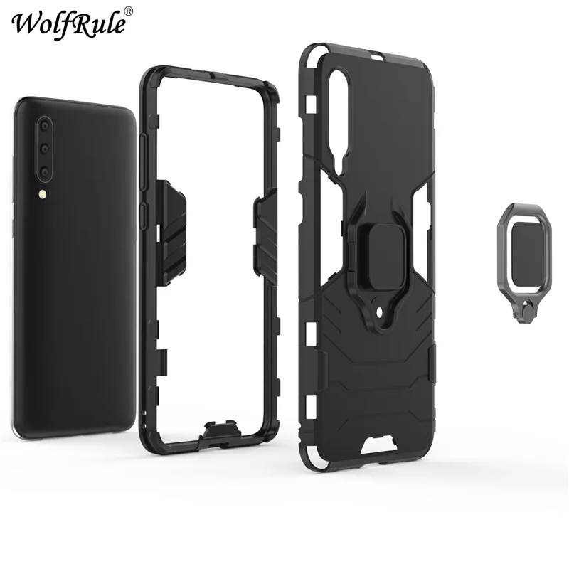 Чехол для Xiaomi Mi 9 жесткий чехол из ТПУ Для Mi9 с кольцом и подставкой Магнитный