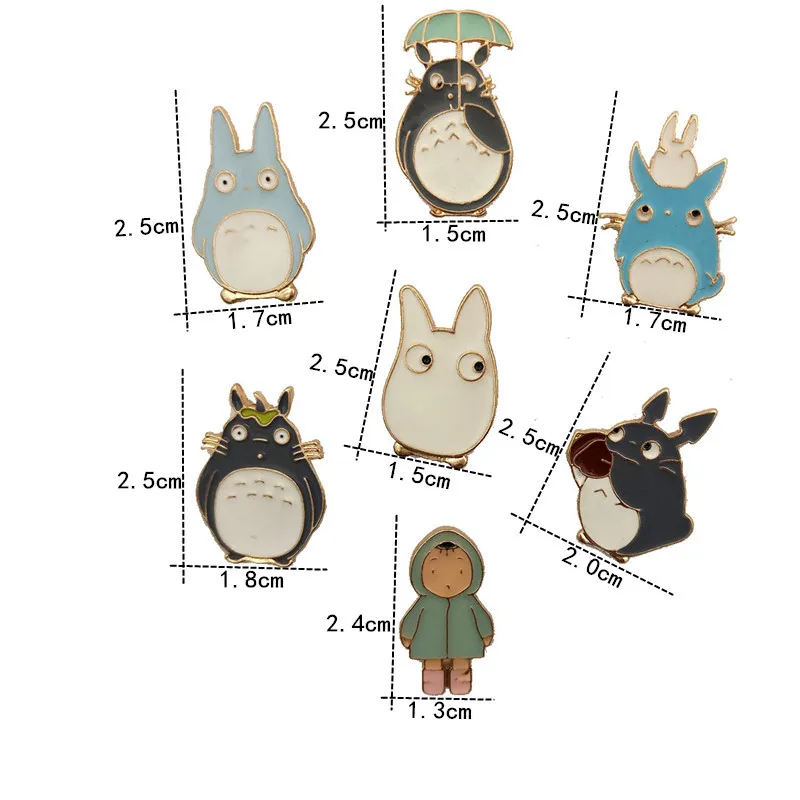 Бижутерия амулет мультяшная куртка микро-голова детство прекрасный Тоторо