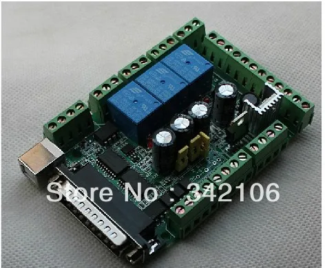 Бесплатная доставка! Интерфейсная плата гравировального Станка MACH3 DIY CNC 6 осевая