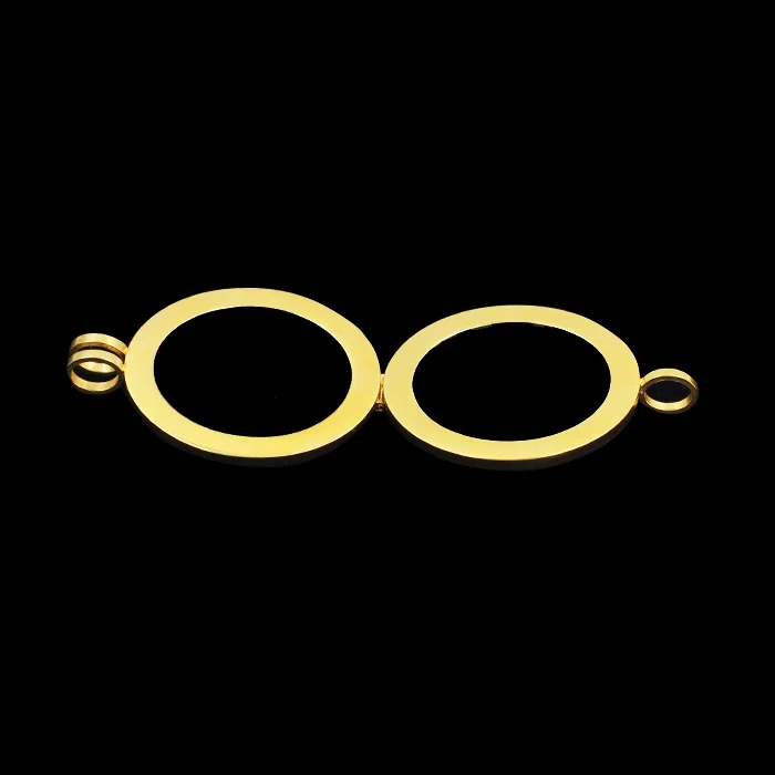 LUXUSTEEL распродажа в наличии Круглый Золотой Цвет открывающийся держатель