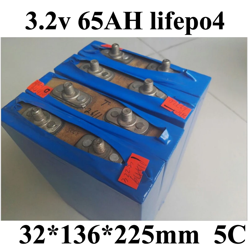 Аккумуляторная батарея 3 2 В 50 Ач lifepo4 5C а 12 В/24 65 Ач|Цифровые аккумуляторы| |