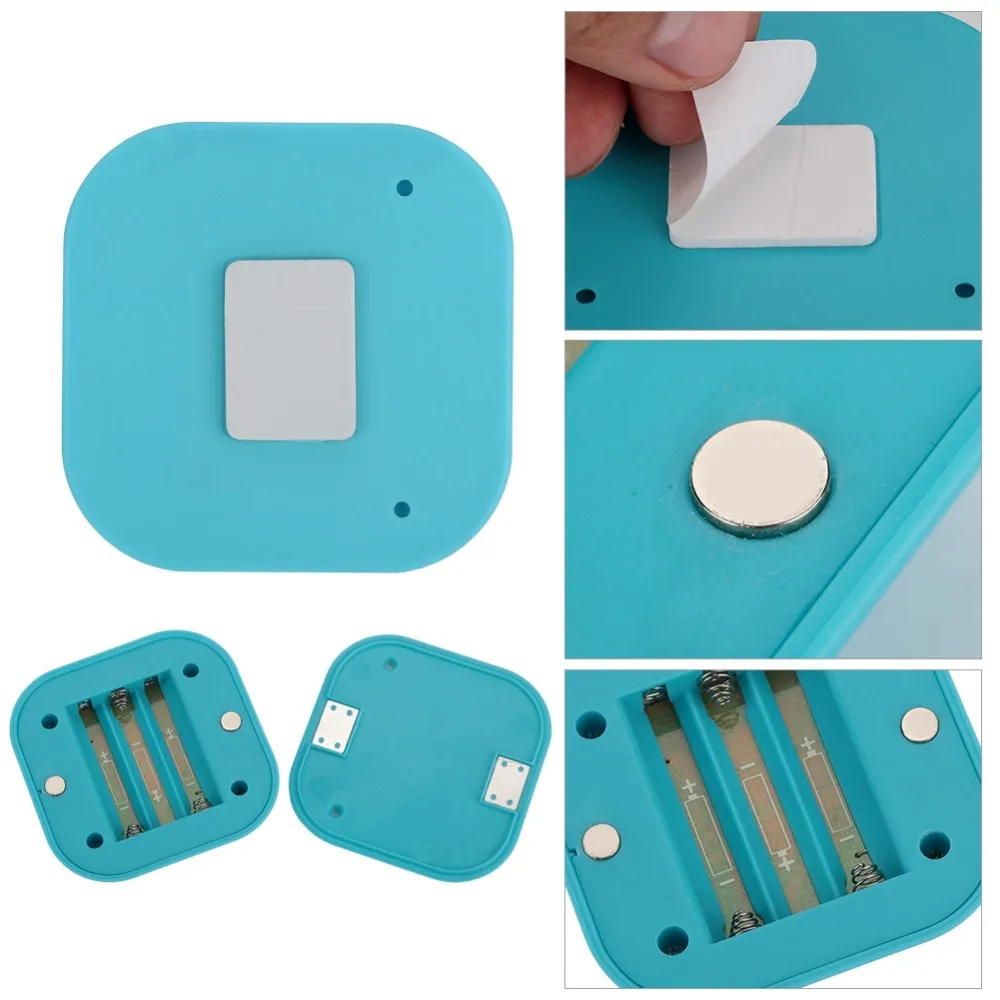 Светодиодный мини беспроводной инфракрасный датчик движения 3 метра PIR ночник на