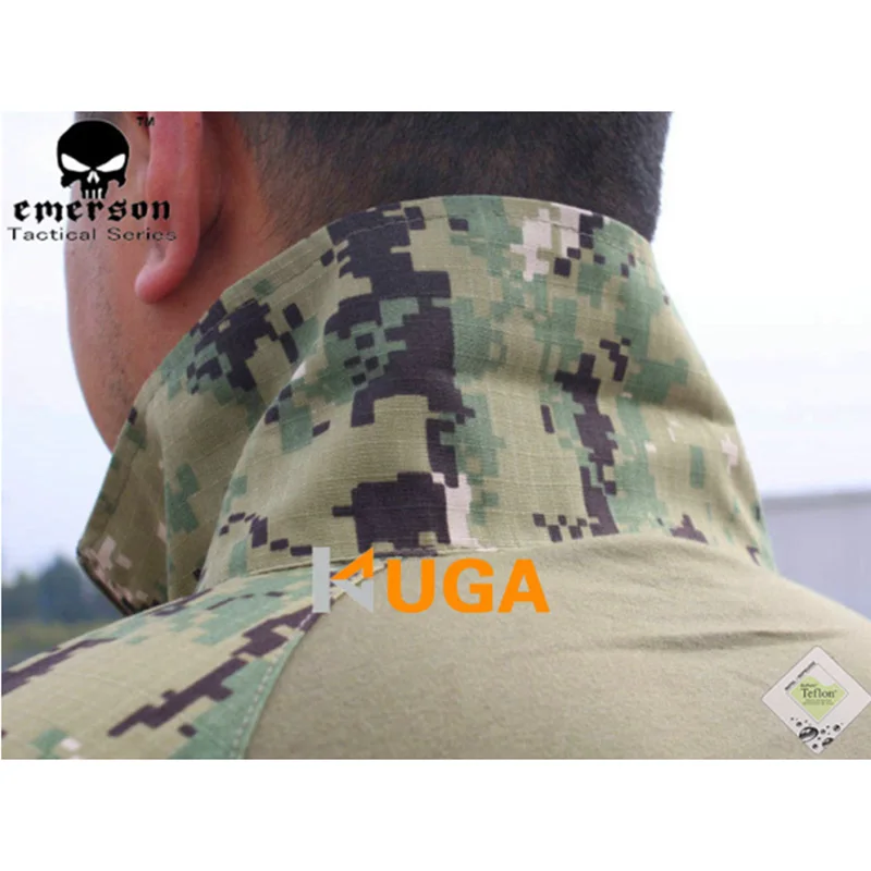 Emersongear BDU Gen2 Военная армейская форма G2 боевая рубашка брюки с наколенниками Ghillie