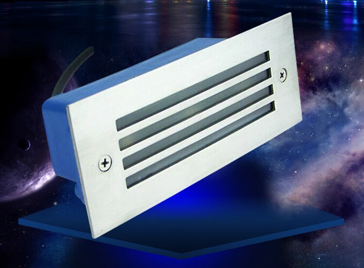 12 шт./лот 3 Вт светодиодный декоративный настенный светильник для лестницы