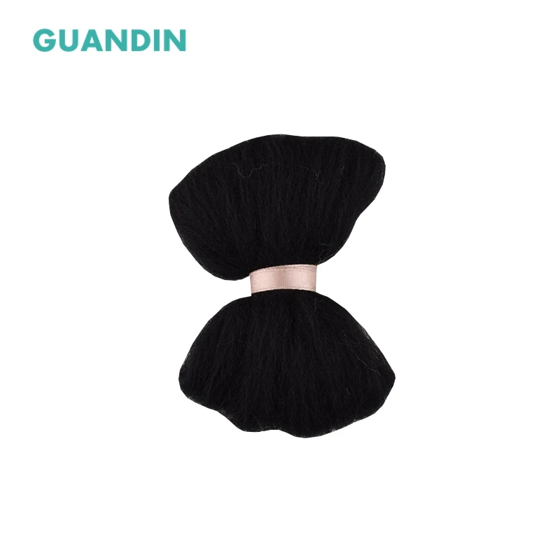 GuanDin, не-готовой шерстяного фетра DIY/рукоделие/валяния/ручной работы 1 Цвет/комплект одноцветное Цвет ткнул шерстяного фетра, серый Системы узор