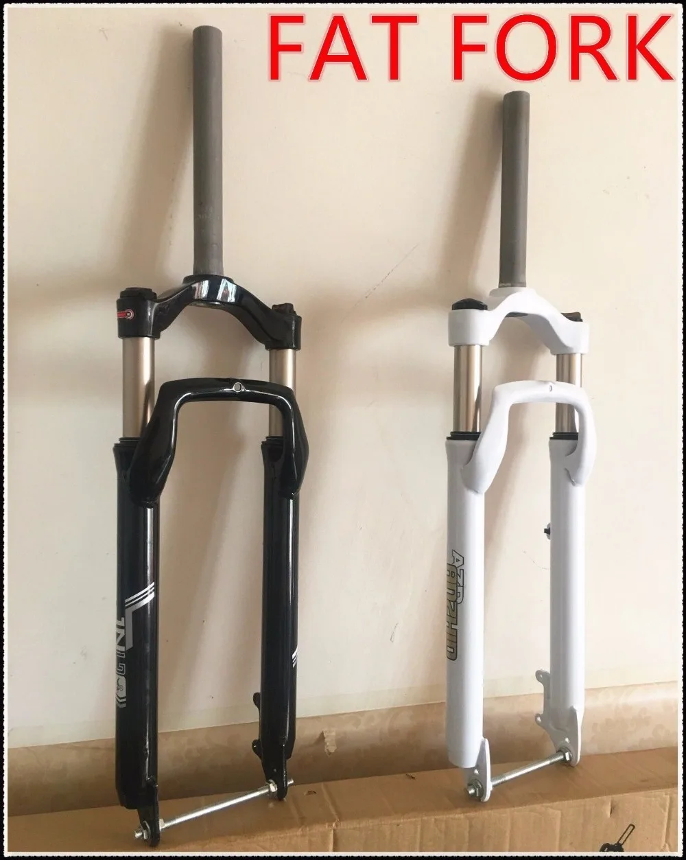 New-Beach-Snow-20-4-0-Fat-Tires-E-Bike-Bicycle-Spring-Suspension-Travel-Frok | Спорт и развлечения