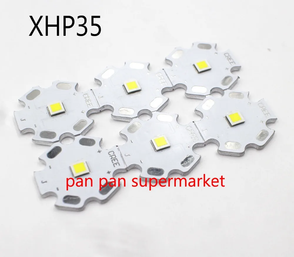CREE XHP35 6500K холодный белый Светодиодный излучатель 12 в 16 мм 20 Cooper PCB|led emitter|cree led