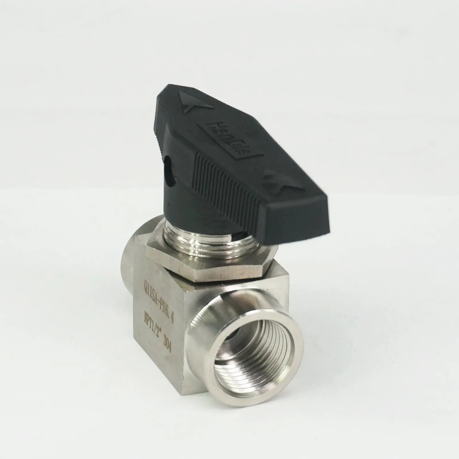 Шаровой клапан с внутренним отключением NPT 1/2 дюйма 55 000 PSI|304 stainless steel|stainless steel