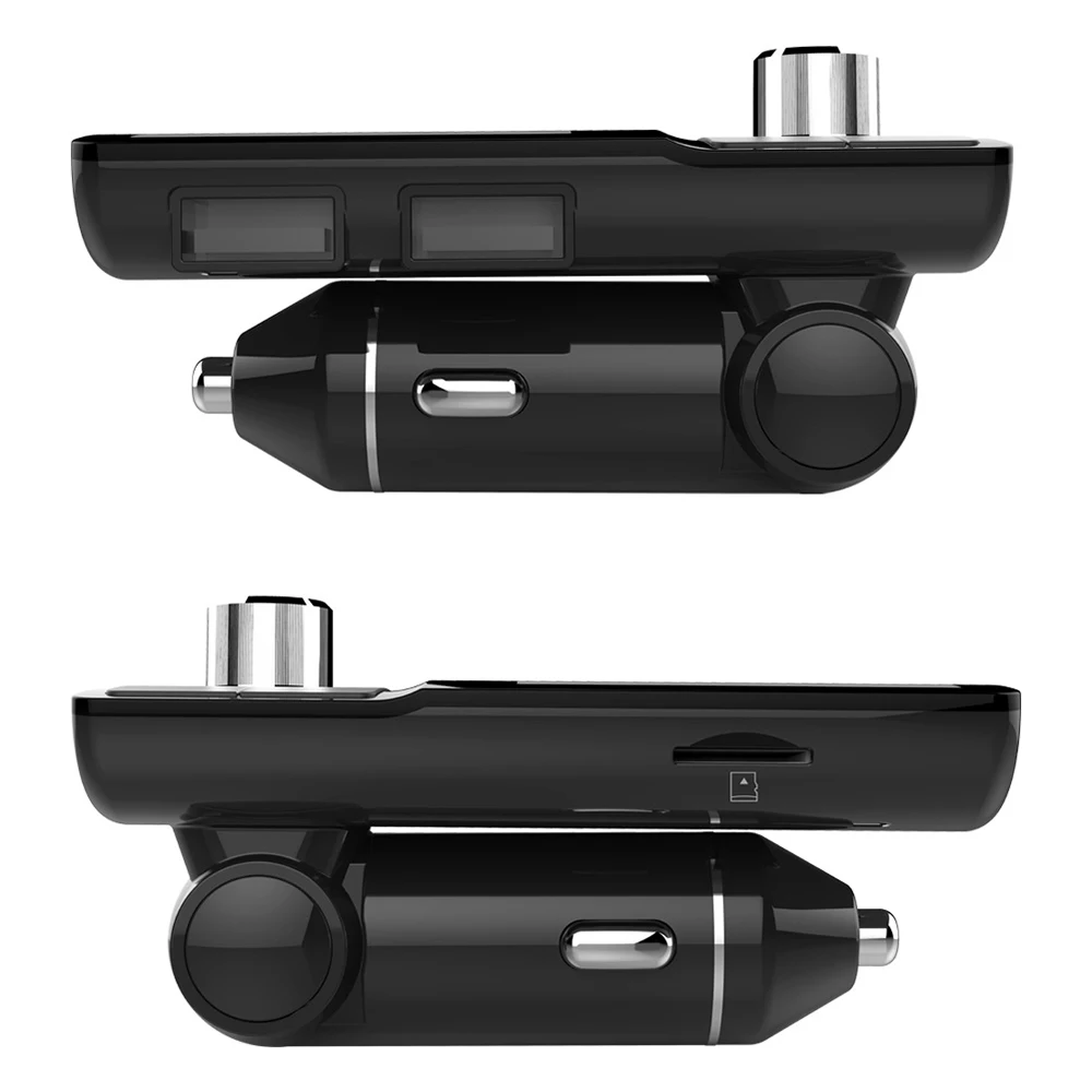 Цветной ЖК-экран fm-передатчик Bluetooth автомобильный комплект быстрая зарядка двойной USB MP3-плеер Aux модулятор в режиме реального времени аудио авто аксессуары