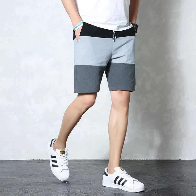 Legible Summer Short Pants Men Beach Shorts Male Casual Short Patchwork men's Clothing Men Shorts Pants 4XL