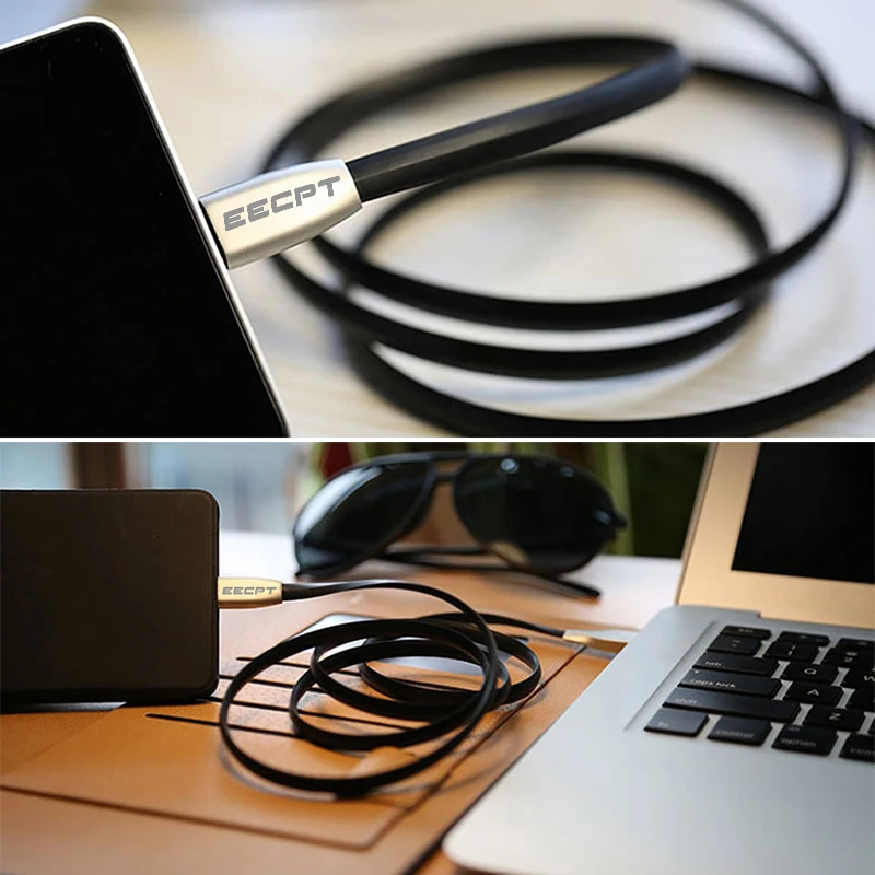 EECPT Micro USB кабель 2.4A Быстрая зарядка Microusb зарядное устройство шнур для Samsung S7 Xiaomi