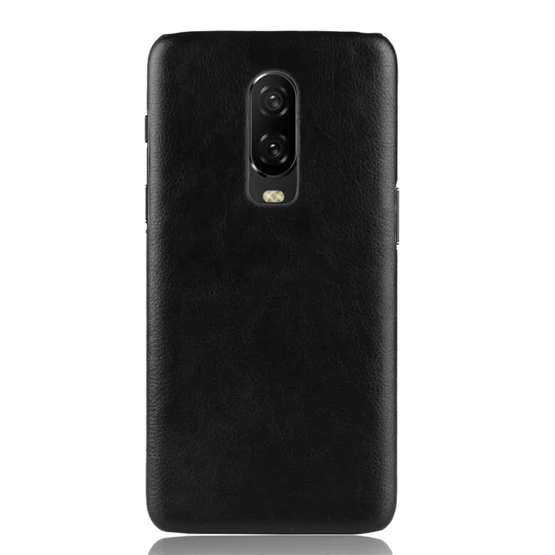 Oneplus 6 Vintage Leather Case shell Ultra Thin Hard Back Cover For One plus A6000 Protective Phone cases coque Capa |