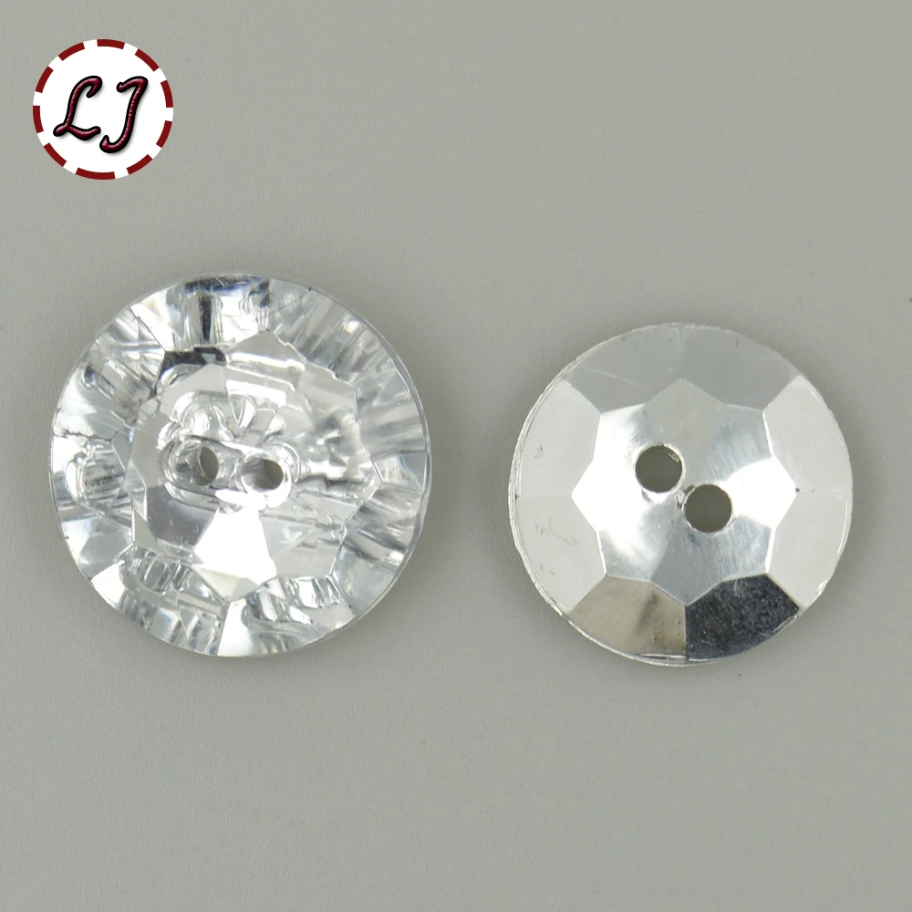 Круглая защелкивающаяся пуговица модная пластиковая 30 шт./Лот блестящая