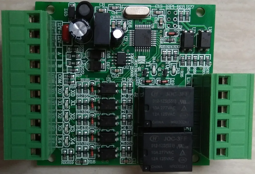 Modbus релейная плата RS485 управления промышленная 5 в 2 out out|Крышки переключателей| |