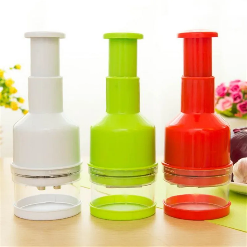 CTREE Multifunction Onion Cutter Garlic Presser And Chopper Stainless Steel Pressing Slicer Multi-Functional Vegetable Tool C243 | Дом и сад