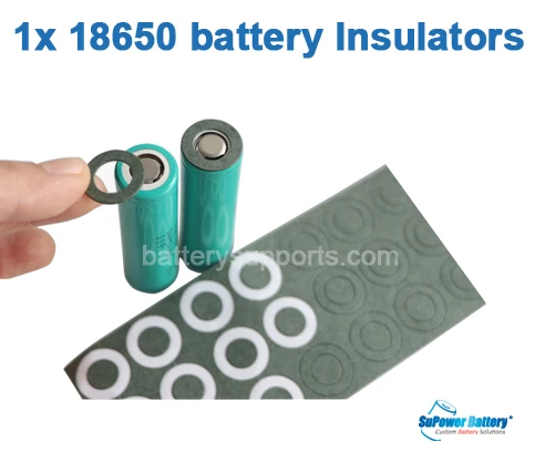 SuPower 108 шт. 18650 изоляторы аккумуляторов электрические клейкие картонные